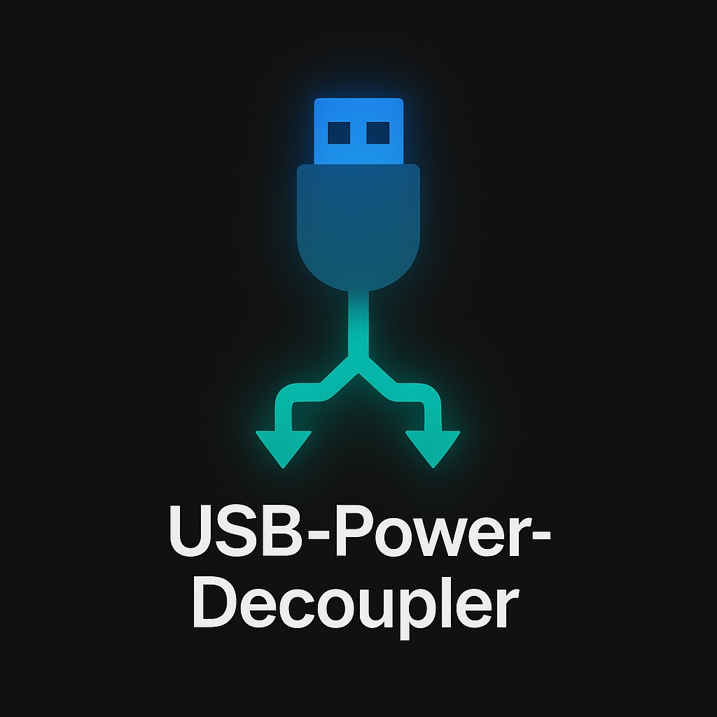 USB-Power-Decoupler Projekt Logo